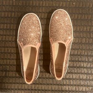 Kate Spade Keds! Pink Glitter